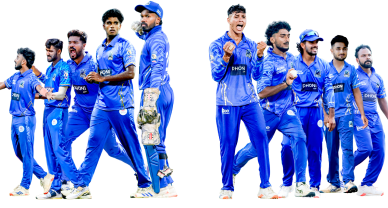 Kochi Blue Tigers cricket team mobile left side