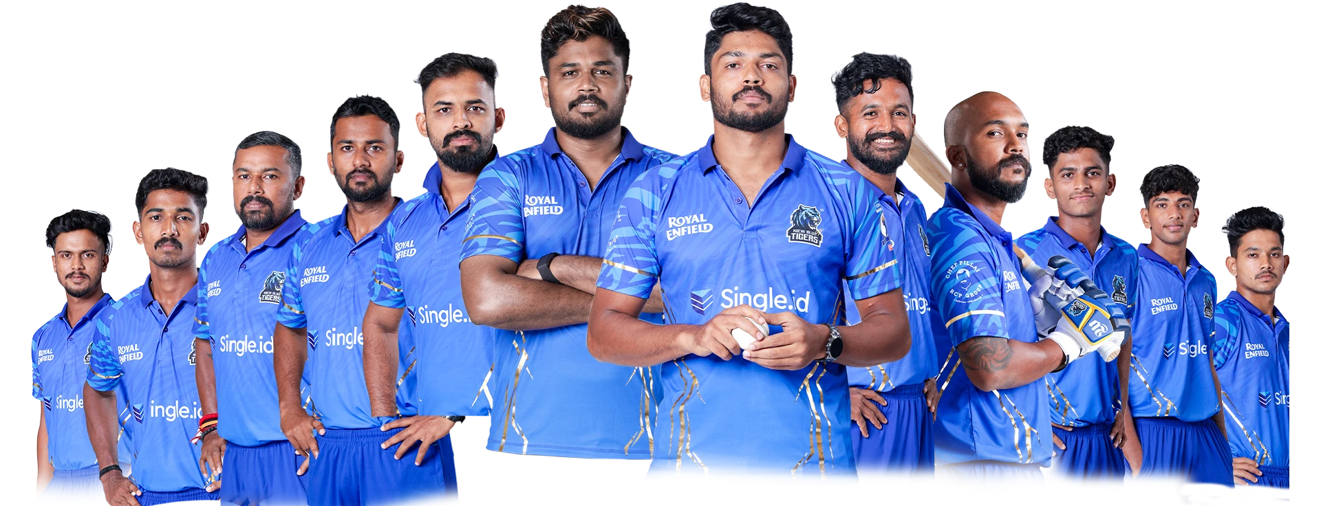 Kochi Blue Tigers cricket team right side