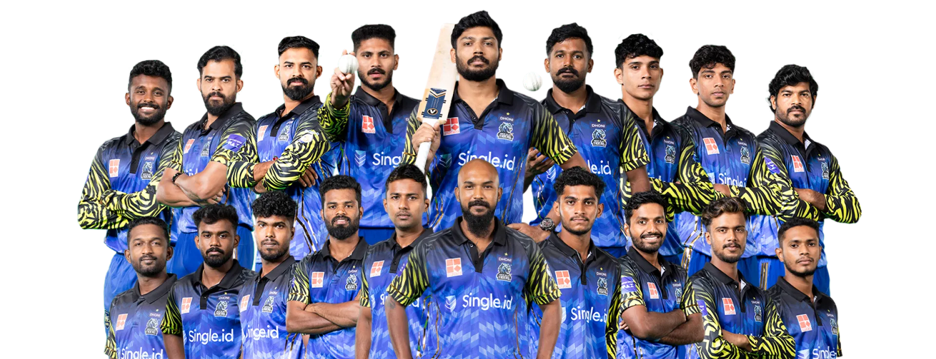 Kochi Blue Tigers cricket team right side